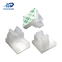 Mini pince de câble de routage de selle de gestion de câble de Table de voiture portative en plastique NC-911 avec l'autocollant adhésif