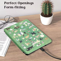 Casing Pelindung Pintar PU Berwarna Desain Kustom Grosir untuk Kindle Paperwhite Generasi ke-11 Smart E-Reader E Books