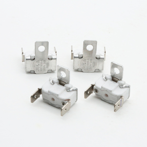 Thermostat céramique KSD309 KSD309-A carré 10A <span class=keywords><strong>unipolaire</strong></span> <span class=keywords><strong>bipolaire</strong></span> à réinitialisation automatique, interrupteur thermique de température pour lave-vaisselle, friteuse - Product Image 1