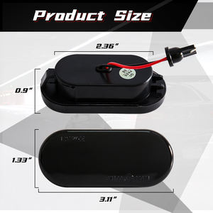 Feux de position latéraux dynamiques Led pour Volkswagen VW Golf /Jetta /Passat /Polo /<span class=keywords><strong>SEAT</strong></span> Ibiza <span class=keywords><strong>Leon</strong></span> /Skoda/ Ford - Product Image 3