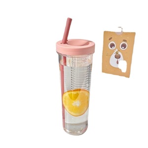 Student <b>Straw</b> <b>Cup</b> With <b>Lid</b> <b>And</b> <b>Straw</b> Bpa Free Large Capacity For Back To School Summer Use - Product Image 5