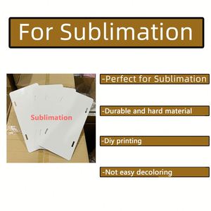 Plaques d'immatriculation vierges pour sublimation 12x6 pouces, en vrac, pour transfert thermique, expédition gratuite depuis notre entrepôt aux États-Unis - Product Image 5