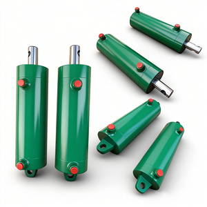 Cilindro Idraulico in Acciaio HSG 3/5/8/10 Ton per Escavatore, Doppio Effetto 16MPa, per Pressa Idraulica e Ribaltabile Laterale per Caricatore - Product Image 1