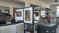 Machine automatique de fabrication de boîtes et de couvertures rigides pour livres, avec positionnement visuel, format A4, pour albums d'enfants