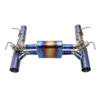 Échappement Catback SDO en titane à fixation par boulons pour Ferrari F8 Tributo/Spider 3.9T V8 2019-2023, silencieux de performance