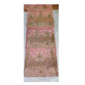 Venta al por mayor de telas africanas suaves de George, blusa de encaje francés bordada diseñada para niñas, técnica tejida de punto disponible para exportación - Product Image 1