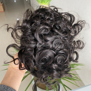 Wholesale High Quality Replacement System Glue Capillary Prosthesis Australia Base 100% Indian Wigs Human Hair Patch Men <strong>Toupee</strong> - Product Image 3