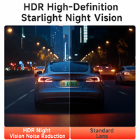 Caméra de tableau de bord pour voiture, fabrication OEM directe, 2 canaux, 1080P Ultra HD, vision nocturne, enregistrement en boucle, pour voiture particulière, SUV, taxi, A2Pro