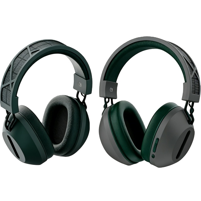 Solar Charging ANC  Headphones, Active Noise Cancelling Wireless Headset Over-Ear Headphones for Wholesale