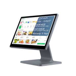 Terminal POS Android Layar Sentuh Ganda 15,6 Inci Grosir, PC All-in-One Modern untuk Restoran, Mesin POS dengan Logo Kustom - Product Image 6