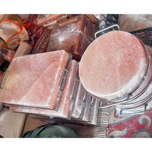 Blocos de sal de cristal, pedras de rocha do Paquistão, azulejos de sal rosa do Himalaia, tijolos de sal para paredes, churrasco a granel - Product Image 6