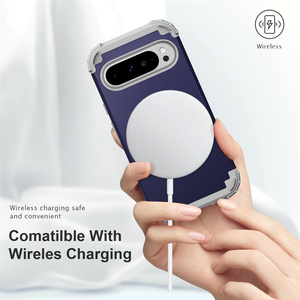 Funda Protectora de Cuerpo Completo para Google <span class=keywords><strong>Pixel</strong></span> 9, 10 Pro XL, 10, 9, 7, <span class=keywords><strong>6</strong></span> Pro, 10a, 9a, 8a, 7a, 6A, Híbrida de 3 Capas, PC y Silicona, Resistente - Product Image 3