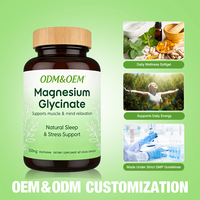 Comprimés de glycinate de magnésium personnalisés sous marque privée – Formule premium à absorption facile pour soulager le stress et apaiser l'humeur