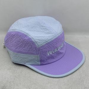 Sombrero <span class=keywords><strong>de</strong></span> campamento <span class=keywords><strong>de</strong></span> secado rápido deportivo transpirable <span class=keywords><strong>de</strong></span> 5 paneles personalizado Gorras para correr al por mayor, <span class=keywords><strong>gorra</strong></span> <span class=keywords><strong>de</strong></span> poliéster con logotipo <span class=keywords><strong>de</strong></span> impresión <span class=keywords><strong>de</strong></span> alta calidad ajustable - Product Image 3