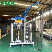 Machine d'extrusion de mastic silicone bicomposant 2026 pour double vitrage en verre