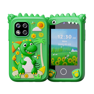 Teléfono Celular de Juguete para Niños Pequeños con Cámara Dual Portátil de 2400W, Función de MP3, Características de Foto y Audio - Product Image 1
