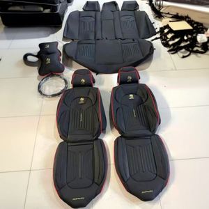 Housse de siège auto universelle en cuir Nappa imperméable de luxe, fermeté moyenne, modèle CNS-035, ensemble complet, vente en gros usine 2026 - Product Image 3