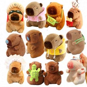 Creative New Style Soft Capybara <b>Backpacking</b> Stuffed Animal Toys Cute Guinea Pig Pillow Sleeping Gift Simulated New Style Soft - Product Image 5