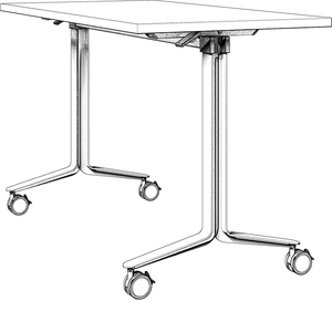 Đồ Nội Thất Văn Phòng Tốt Nhất Bàn Học Tập Bàn Có Thể Gập Lại Với Bánh Xe Bàn Phòng Hội Nghị - Product Image 6