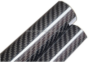 ท่อคาร์บอนไฟเบอร์บริสุทธิ์100% ความแข็งแรงสูง3K อุปกรณ์เสริมโดรนแบบด้านสิ่งทอลายทแยงขนาด10มม. 20มม. 30มม. 40มม. 50มม. - Product Image 2