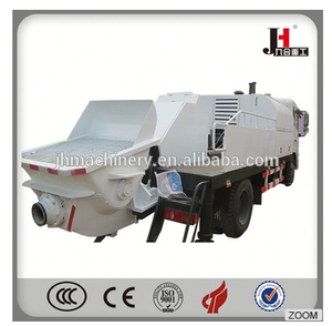 Pompe à béton Jiuhe, prix bas, camion pompe à béton, pompe à béton sur remorque, pompe à béton montée sur remorque - Product Image 5