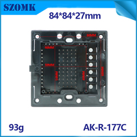 SZOMK maison intelligente gadgets smart switch wifi abs boîtiers en plastique avec couvercle en verre de contrôle d'accès carte AK-R-177C