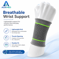 Manchon de compression pour le poignet avec ouverture pour le pouce, pour la rééducation et le soutien à la récupération