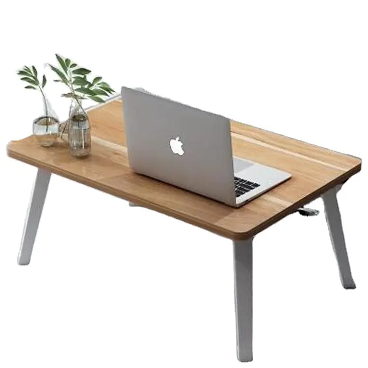 Foldable 다리를 가진 다기능 나무로 되는 휴대용 싼 노트북 침대 테이블