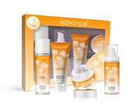 Ensemble de soins pour la peau du visage, marque privée coréenne, hydratant, rajeunissant, biologique (nouveau), nettoyant, toner, lotion, crème, nettoyant personnalisé