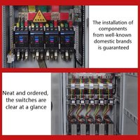 GGD Ensembles complets haute/basse tension Armoires de distribution Armoires de puissance à découpage Armoires de compensation de capacité Classé IP66