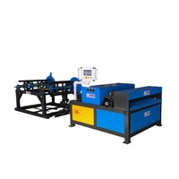 Dérouleurs électriques rectangulaires automatiques Preda Machine HVAC pour conduites, largeur de bobine 1300 mm, 9 kW, épaisseur de tôle 0,5-1,2 mm - En promotion