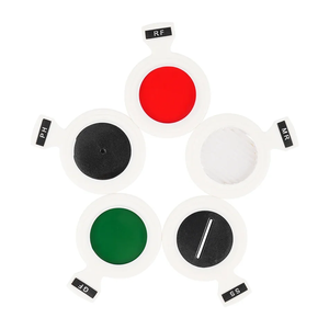 Lentes de Prueba Auxiliares InnoVue Opto Profesionales de Alta Calidad, Montura Metálica de 38 mm para Optometría - Product Image 1