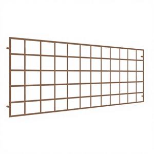 Enrejado de Hierro Tradicional para Plantas Trepadoras - Decoración de Jardín con Modelado 3D, Tratado Térmicamente, Recubrimiento en Polvo Ecológico - Product Image 1