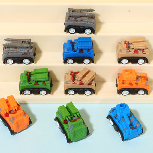 Mini tanque de juguete militar de fricción para niños de 4 a 6 años, coche del ejército con juego de fricción - Product Image 4