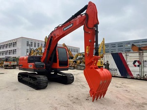 Excavadora de cadenas DOOSAN DX150LC usada en venta, excelente estado, 15 toneladas, martillo hidráulico, motor CE, bomba, cojinete, modelo 2022 - Product Image 1