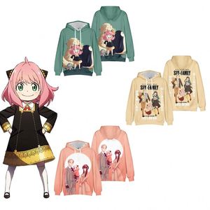 เสื้อสเวตเตอร์คอสเพลย์มีฮู้ดสำหรับผู้ชายผู้หญิง10สไตล์ใหม่สปาย x ครอบครัวสนธยายาปลอม yor forger - Product Image 1