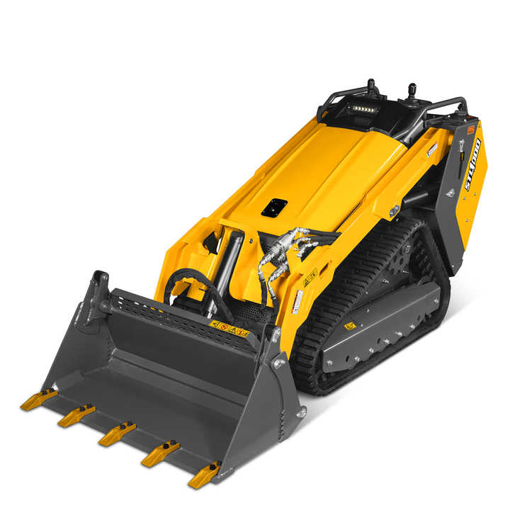 AUSTTER STL1000 Compact Powered Crawler Small Skid Steer Loader with ...