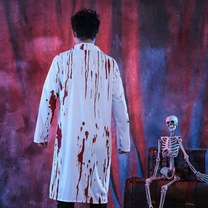 Halloween adulto Horror Zombie <span class=keywords><strong>enfermera</strong></span> disfraces hombres mujeres Bloody Doctor disfraces - Product Image 5