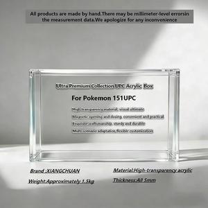 Caja <span class=keywords><strong>de</strong></span> <span class=keywords><strong>Acrílico</strong></span> <span class=keywords><strong>Transparente</strong></span> Magnética Resistente a los Rayos UV para Exhibición <span class=keywords><strong>de</strong></span> UPC, Caja <span class=keywords><strong>de</strong></span> <span class=keywords><strong>Acrílico</strong></span> para Exhibición <span class=keywords><strong>de</strong></span> 151 UPC - Product Image 5