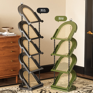 Vintage Style <b>Shoe</b> Rack 6 Tier <b>Space</b> <b>Saving</b> Multi Layer Plastic <b>Shoe</b> <b>Storage</b> For Bedroom Living Room - Product Image 4