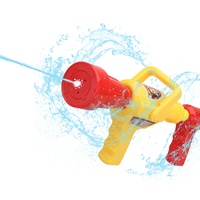 Pistolet à eau de pompier avec sac à dos, lanceur et blaster d'eau, avec costumes, jouet aquatique pour enfants et jouet d'été d'extérieur