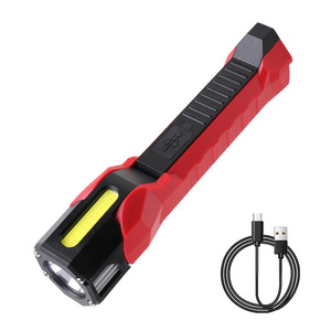 Linterna de Trabajo F11 Roja, 2000mAh, Recargable por USB, con Gancho Magnético, Linterna de Emergencia de Alta Intensidad, Luz de Mantenimiento - Product Image 2