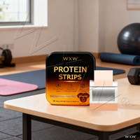 Bandes orales de protéines à absorption rapide OEM/ODM, complément alimentaire pour le soutien musculaire, protéines naturelles, bandes dissolvables