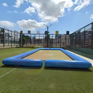 Personalizado 3v3 5v5 7v7 Inflable Campo de fútbol Slip and Slide Publicidad Inflables - Product Image 3