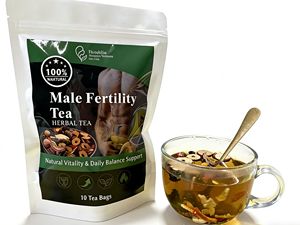 Thé Herbal Premium pour la Fertilité Masculine avec Ginseng et Cinq Trésors Biologiques, Non Irritant, Soutien Rénal et Énergétique, Emballage en Vrac - Product Image 2