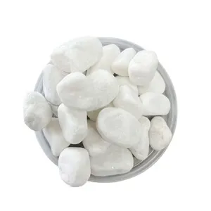 Snow White Pebble for Landscaping Rock Stone for Sale High Quality Garden Stone Pebble Material