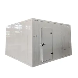 3m x 2m x 2.5m -18'C Walk-In Cooler Cold Storage Room 3 HP Condensing Unit 3PH 220V 60HZ Blaster FreezerFor Meat And Seafood