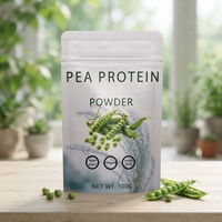 Poudre de protéines de pois à base de plantes Haoze, qualité alimentaire, très vendue