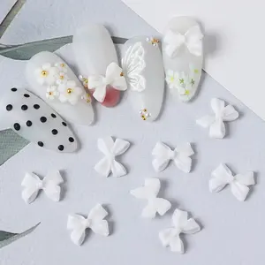 Butterfly Flower 3D Cartoon Resin Rhinestone Manicure Snake Accessories For Nail Art Decoration