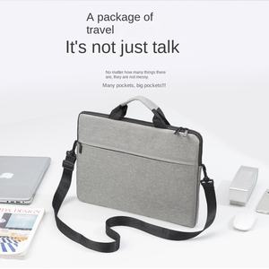 Bolsa para portátil de poliéster ultrafina y ultraligera para portátiles Apple Dell Huawei de 15,6 pulgadas con correa para el hombro con <span class=keywords><strong>forro</strong></span> - Product Image 3